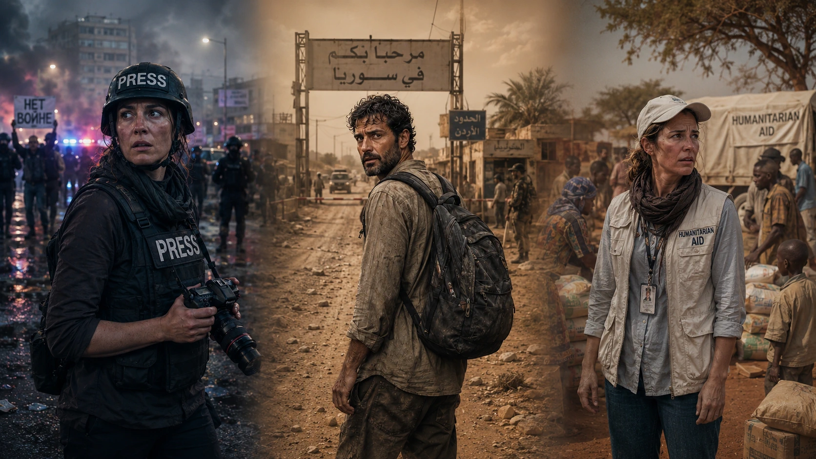 Journalist, traveler, and aid worker in difficult environments
