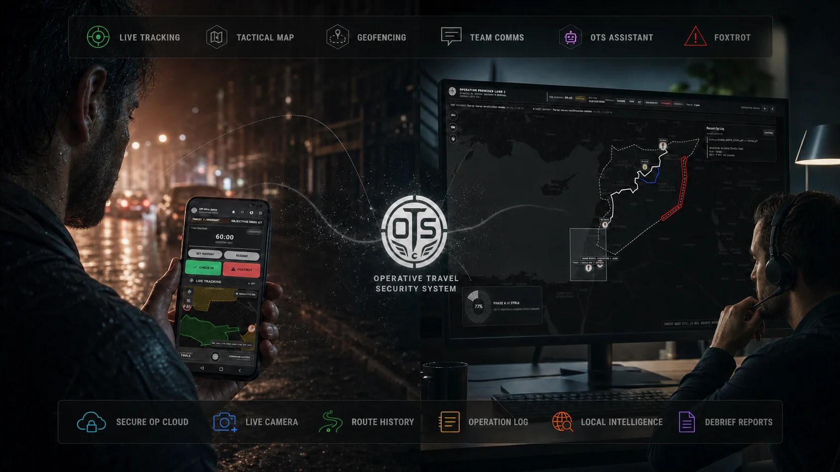 OTS Operator and Overwatch command system